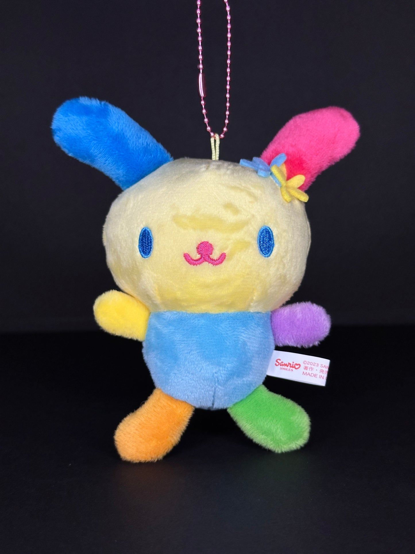 Sanrio Original Usahana Mascot Plush Keychain