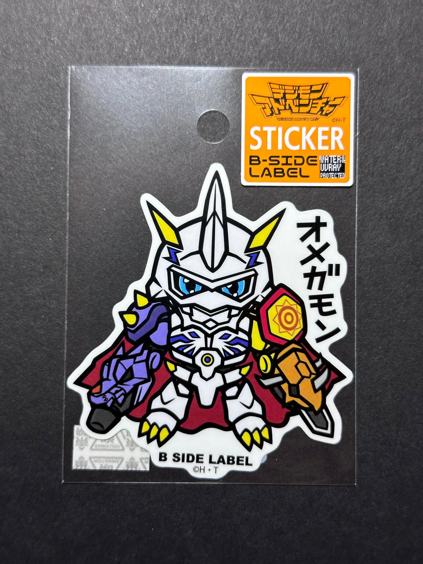Digimon Adventure - Omegamon - B-Side Label Collab Sticker