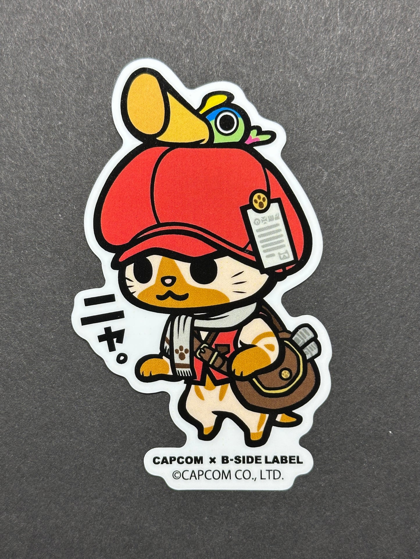 Capcom Monster Hunter - Palico - B-Side Label Collab Sticker