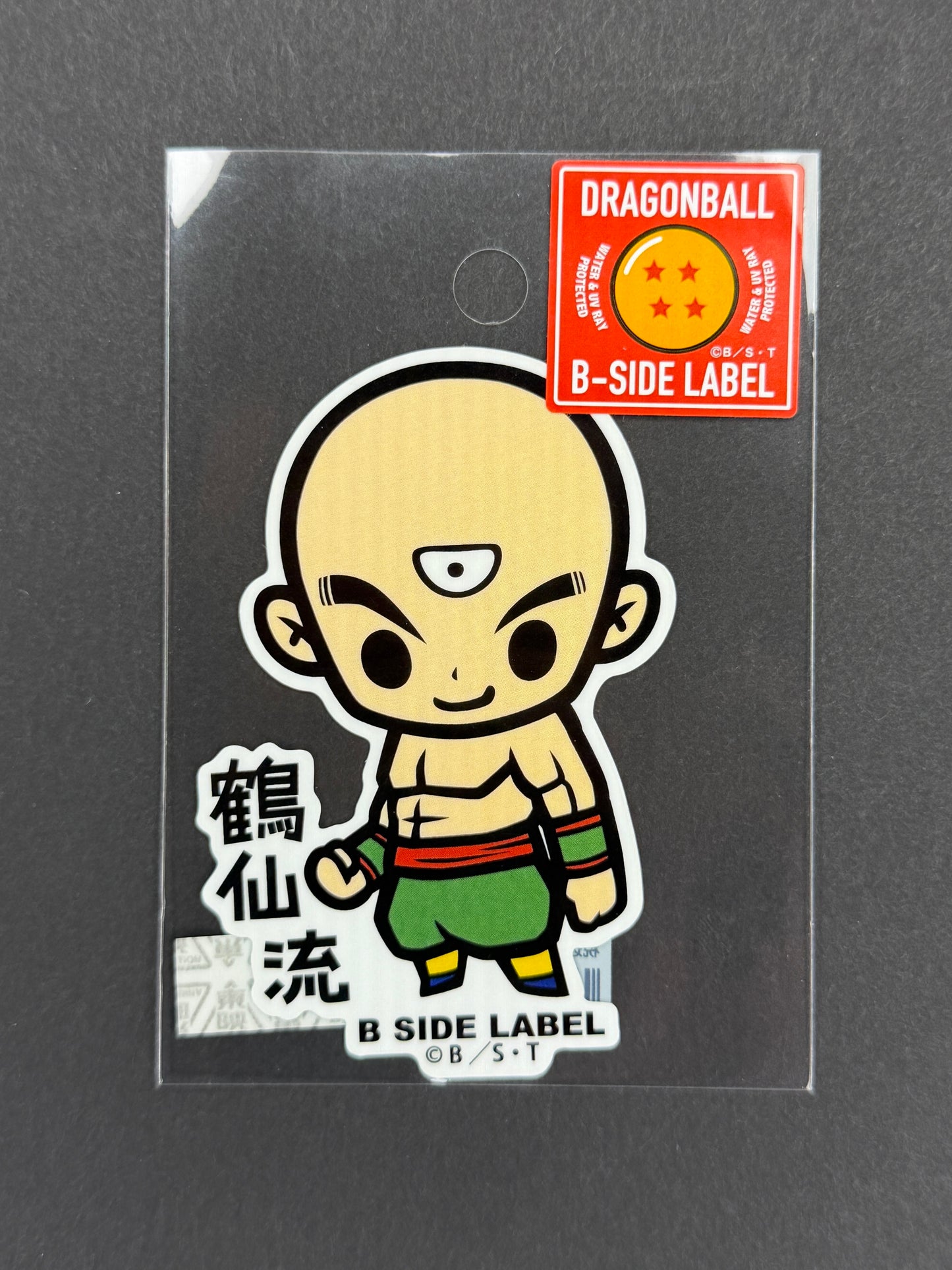 B-SIDE LABEL Collab Sticker - Dragonball - Tenshinhan