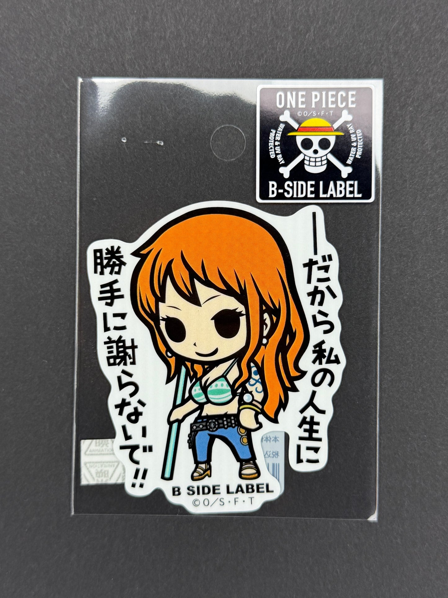 B-SIDE LABEL Collab Sticker - One Piece - Nami (Sabaody)