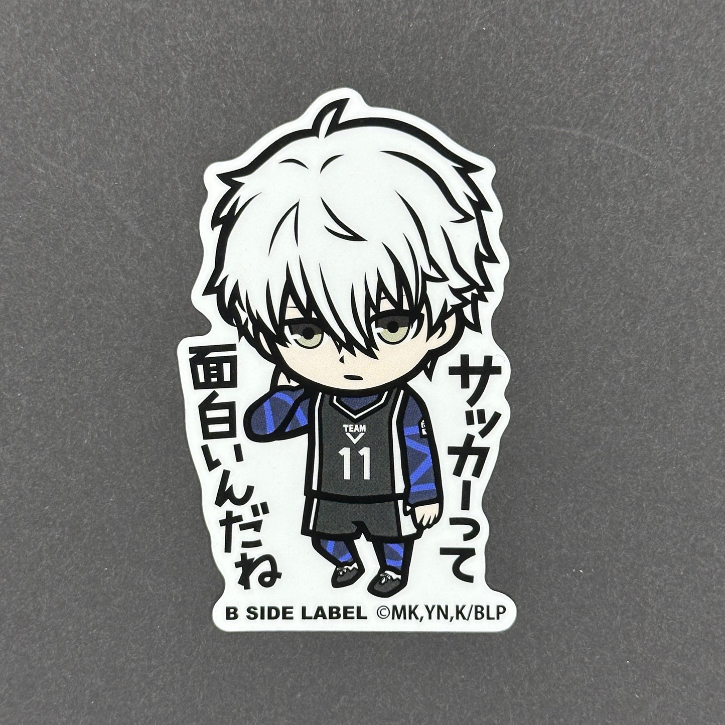 Blue Lock - Nagi Seishiro - B-Side Label Collab Sticker