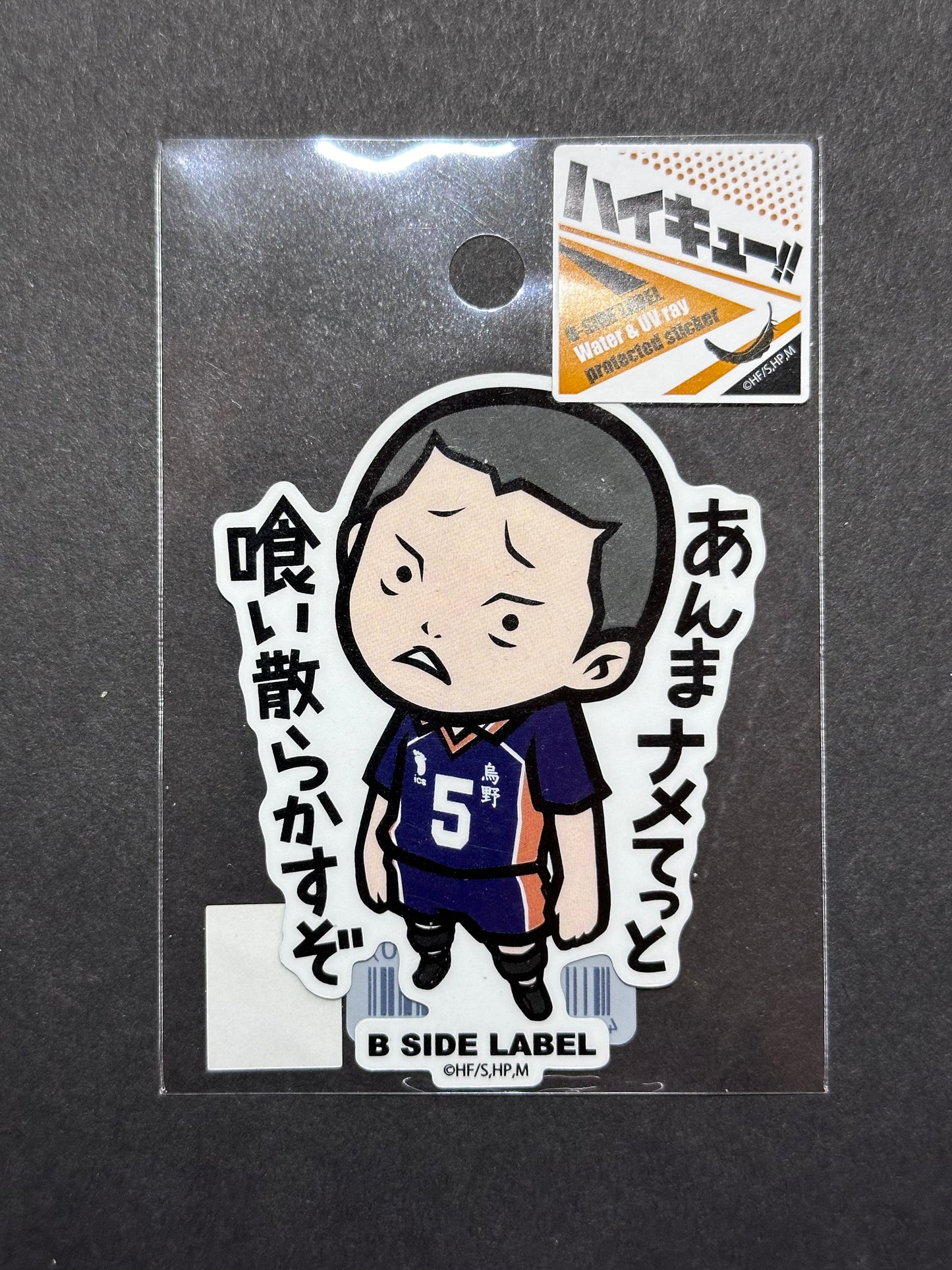 Haikyuu!! - Ryunosuke Tanaka - B-Side Label Collab Sticker