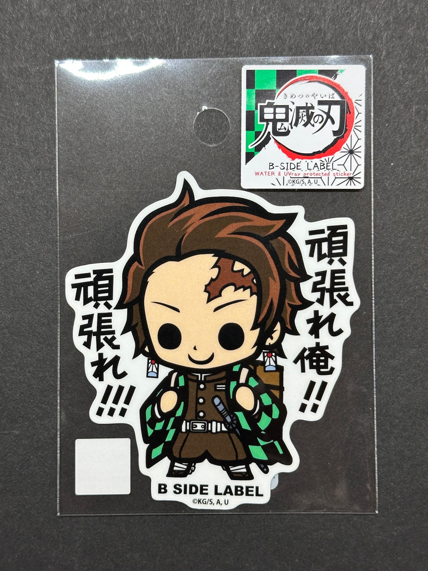 Demon Slayer - Tanjiro Kamado - B-Side Label Collab Sticker