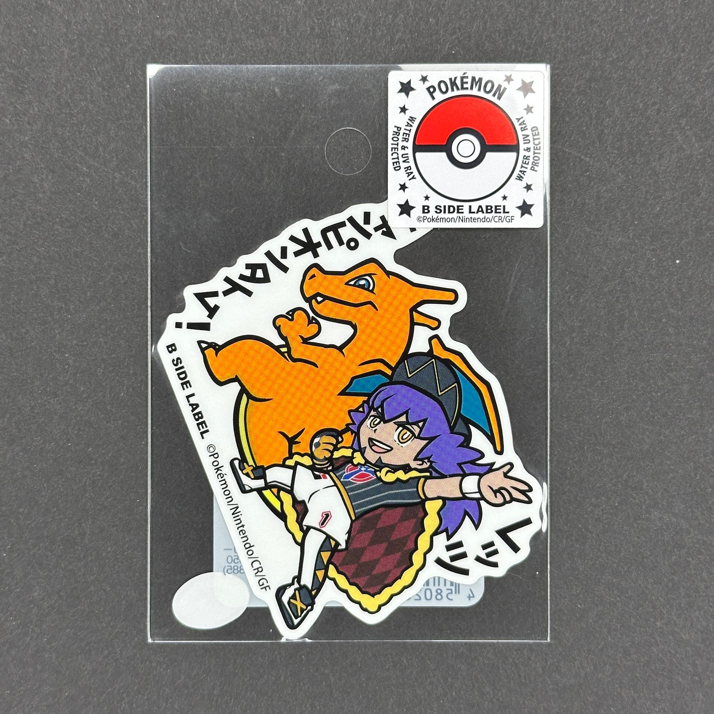 Pokémon - Leon & Charizard - B-Side Label Collab Sticker