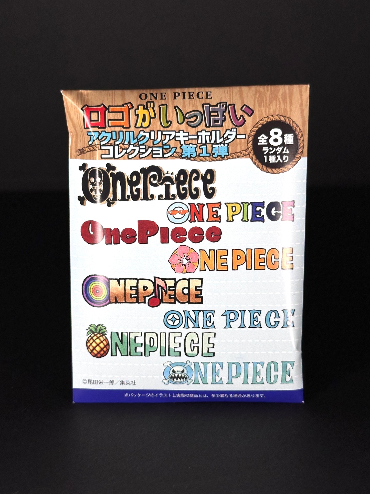 One Piece - "ONE PIECE" Logo Clear Acrylic Keyholder Collection (Blind Bag)