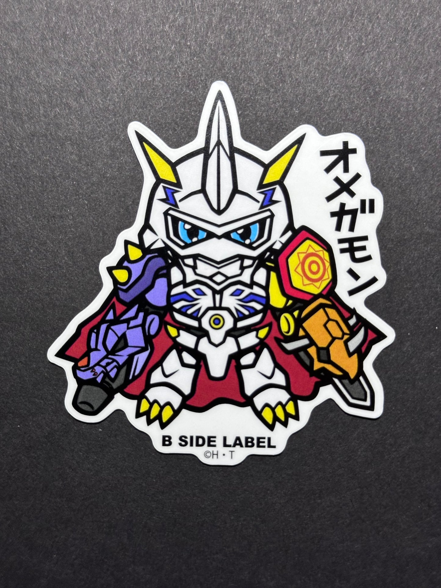 Digimon Adventure - Omegamon - B-Side Label Collab Sticker