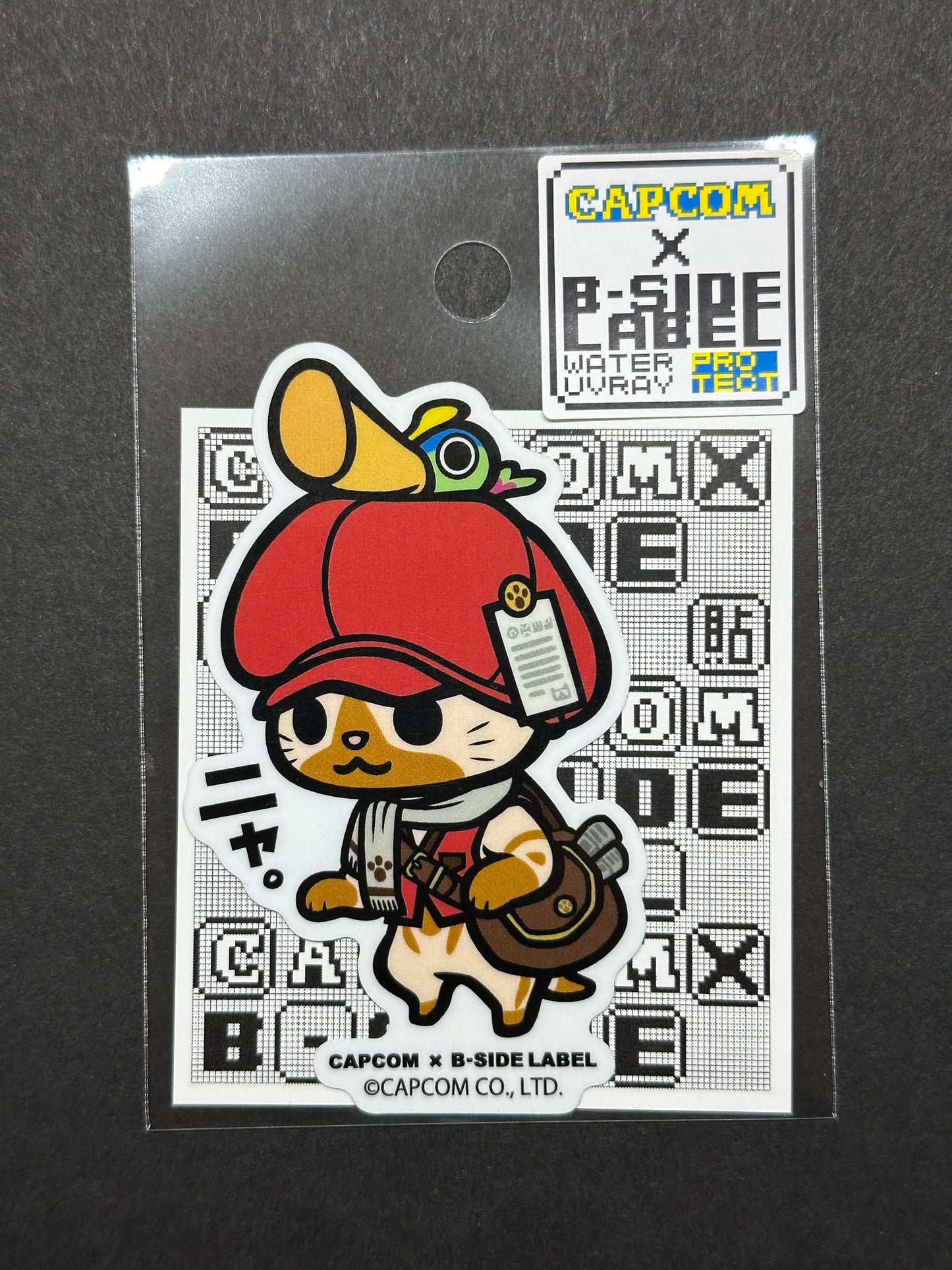 Capcom Monster Hunter - Palico - B-Side Label Collab Sticker