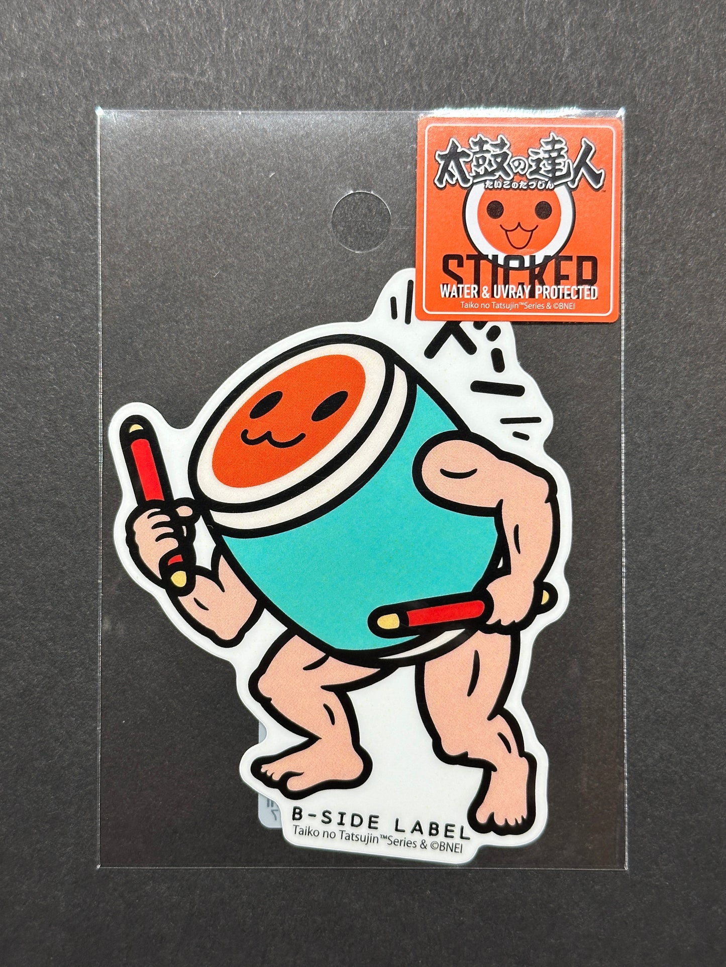 Taiko no Tatsujin - Standing Don - B-Side Label Collab Sticker