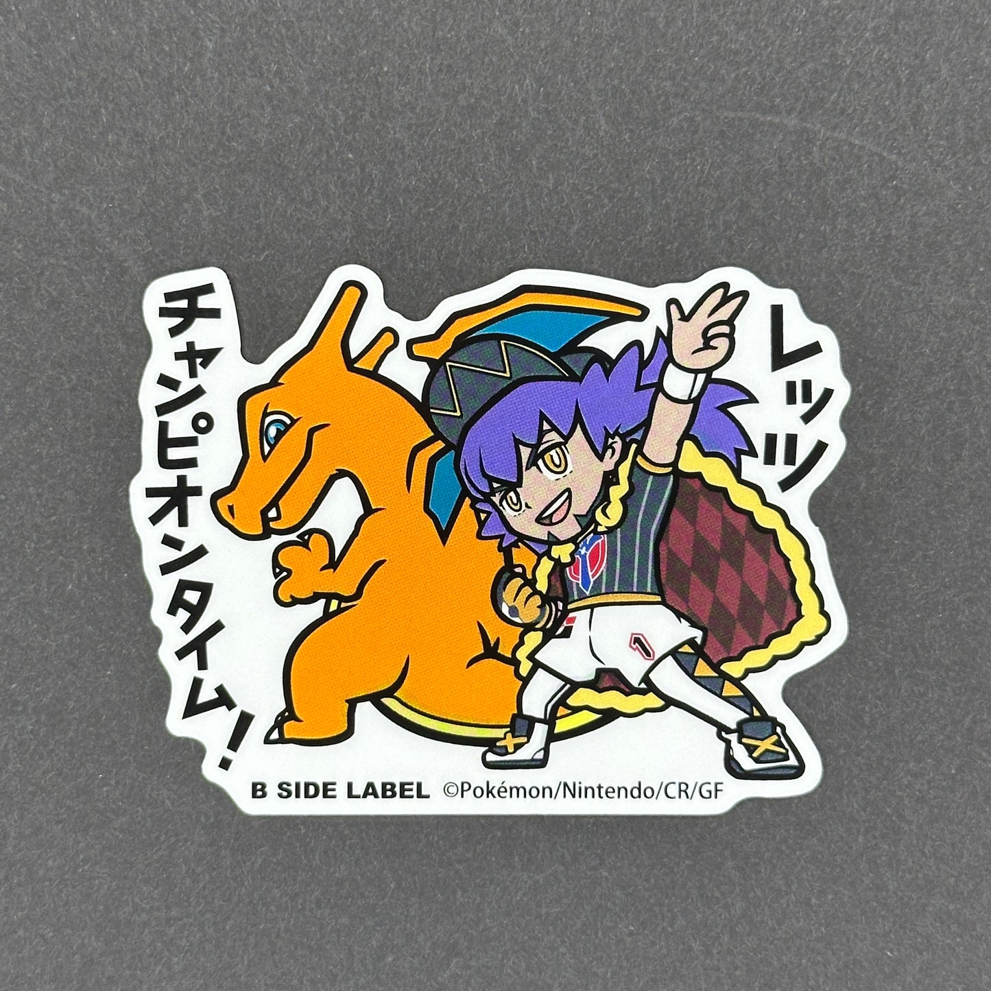 Pokémon - Leon & Charizard - B-Side Label Collab Sticker