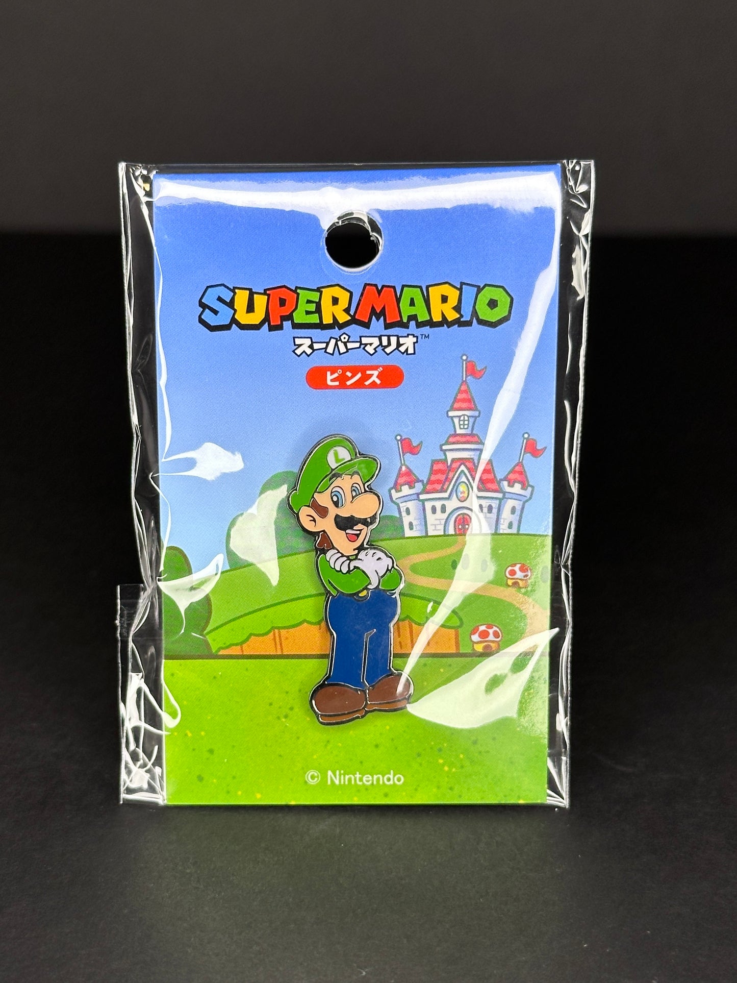 Nintendo Store Japan - Super Mario - Luigi Pin