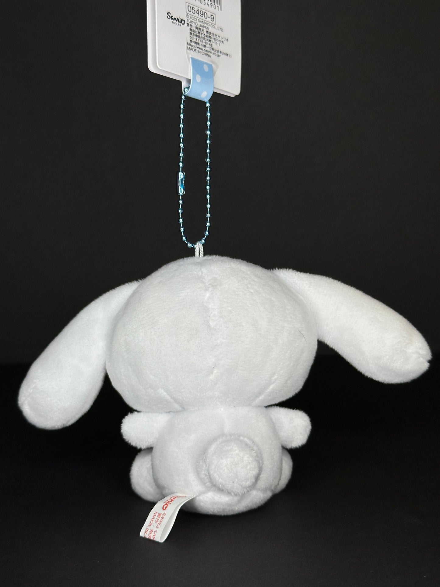 Sanrio Original Cinnamoroll Mascot Plush Keychain