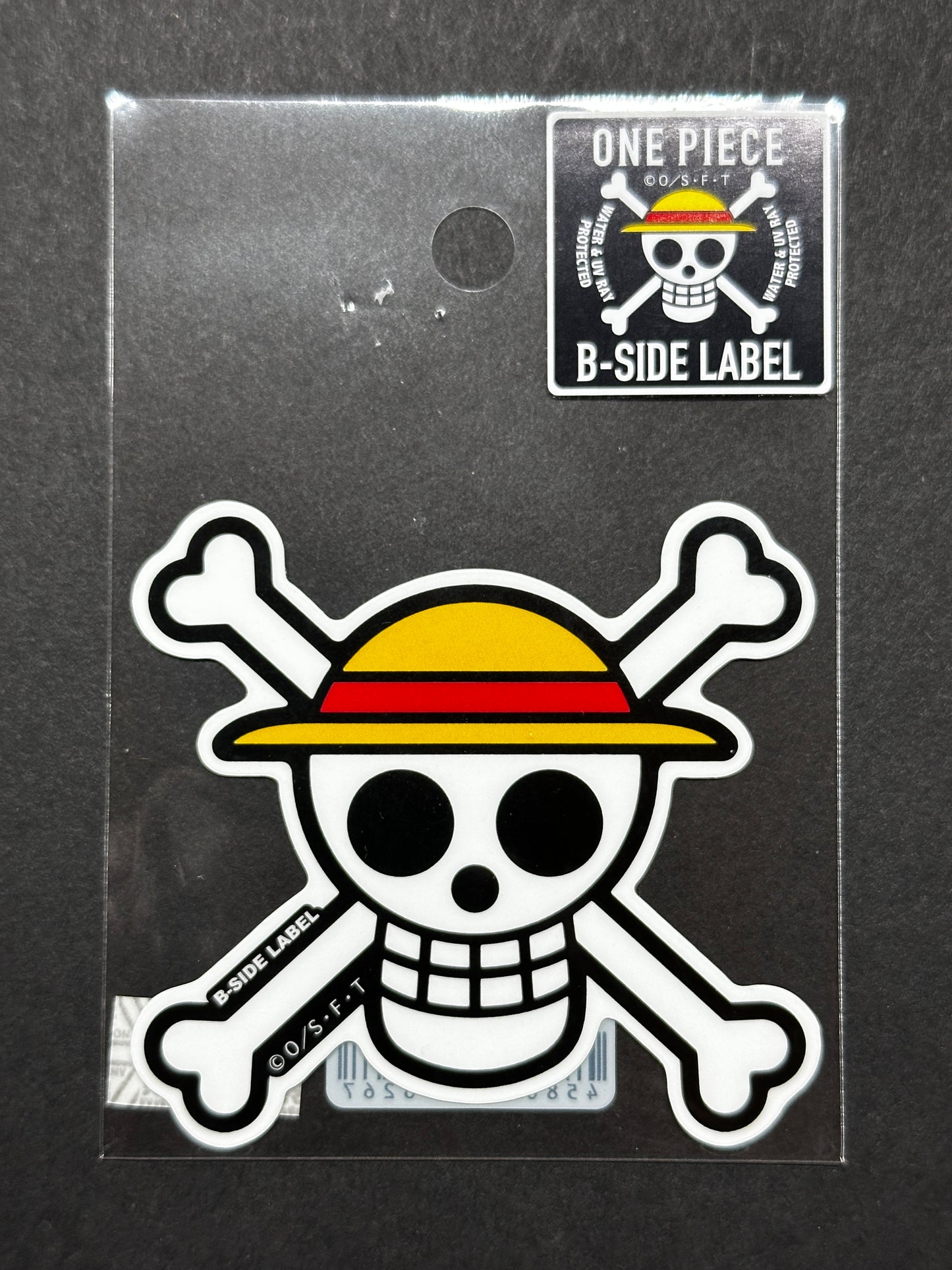 One Piece - Straw Hat Pirates (Jolly Roger) - B-Side Label Collab Sticker