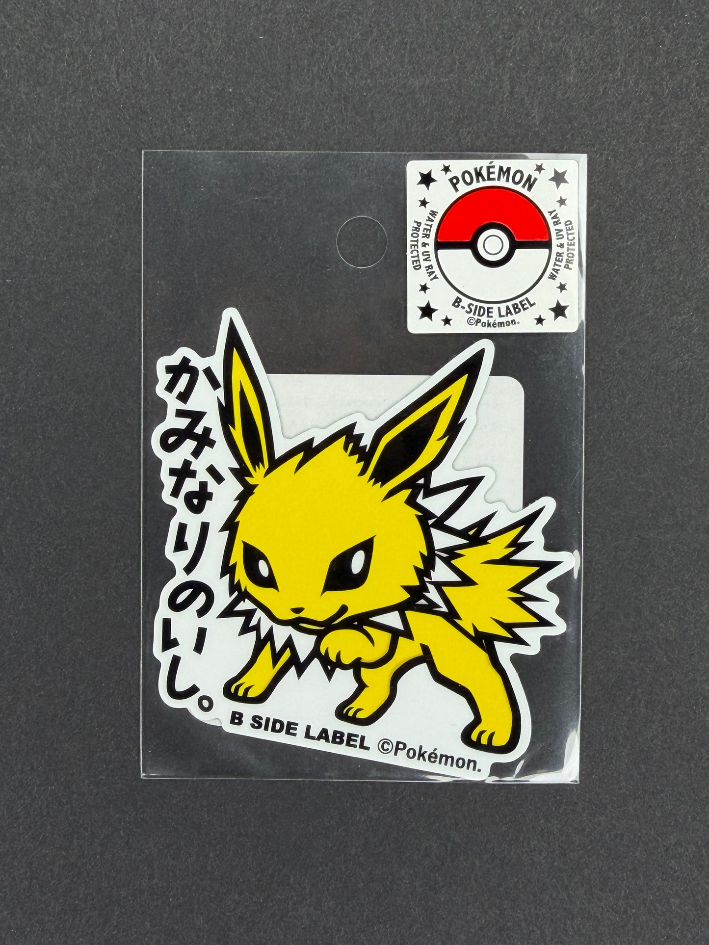 Pokémon - Jolteon - B-Side Label Collab Sticker