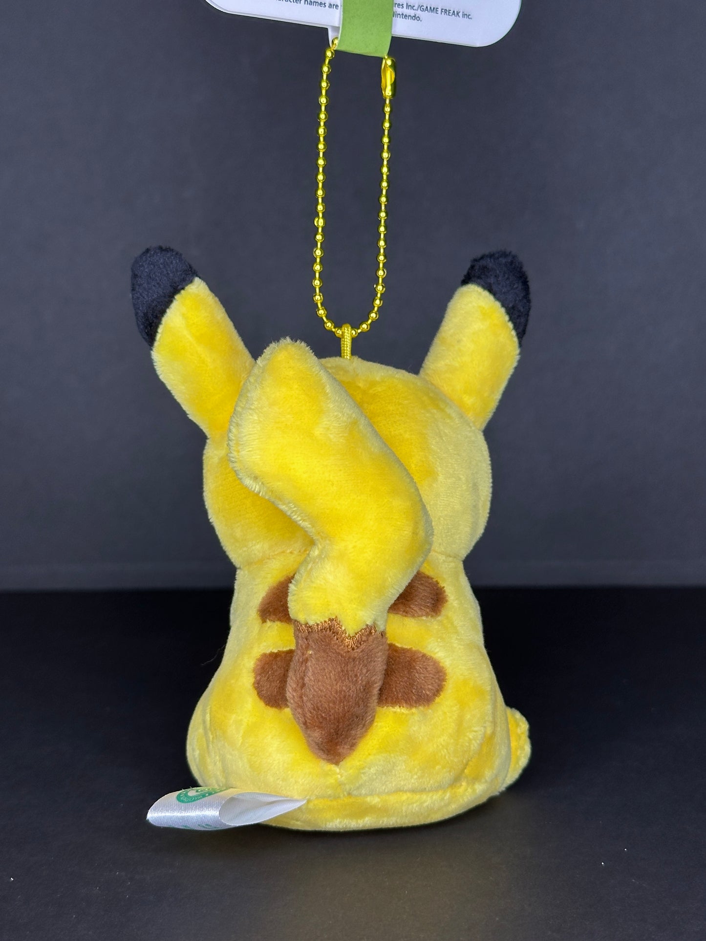 Pikachu with Tenmusu Plush Keychain - Pokémon Center Nagoya Exclusive