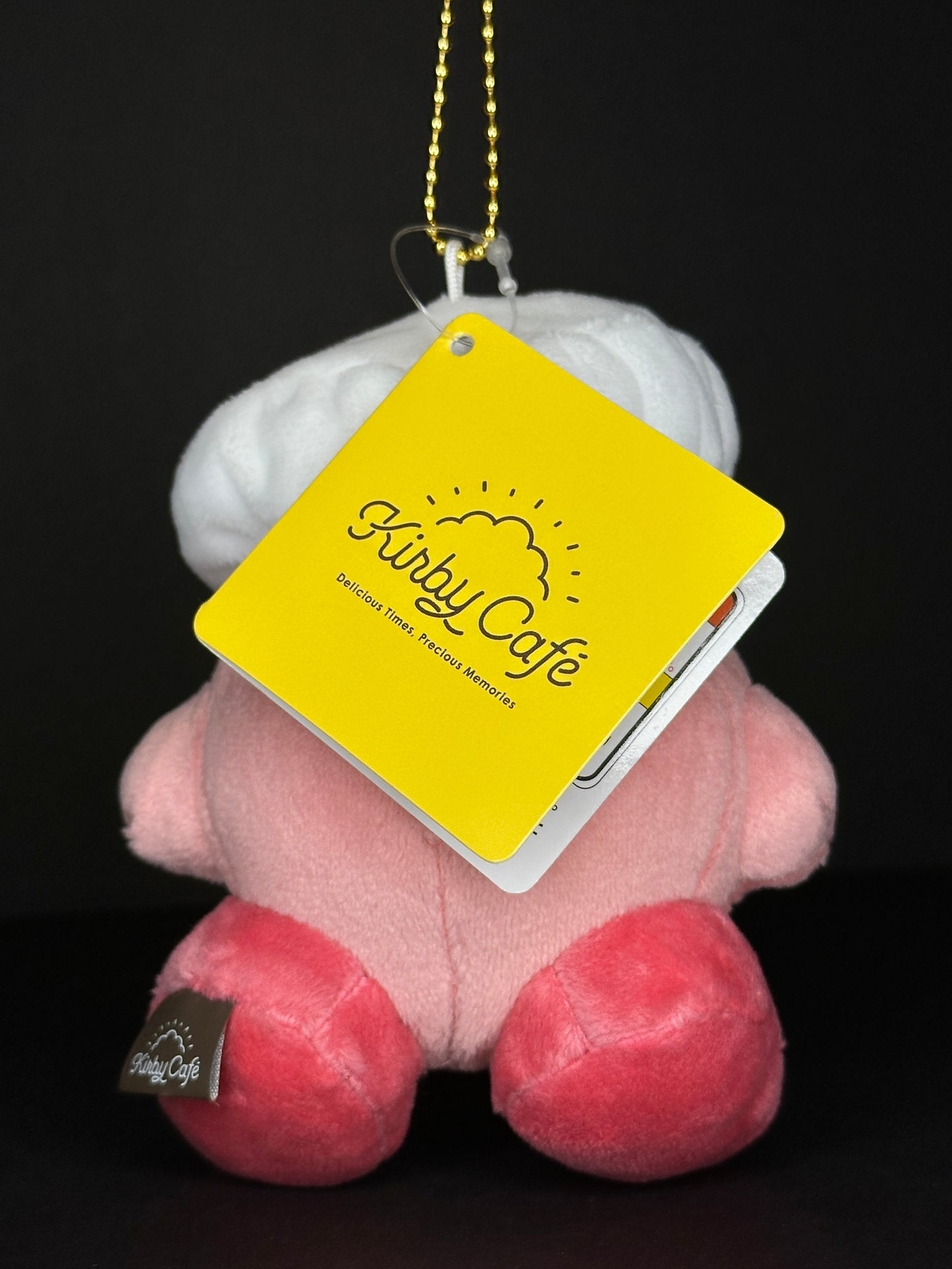 Kirby Cafe Mascot Plush Keychain - Kirby Cafe Exclusive