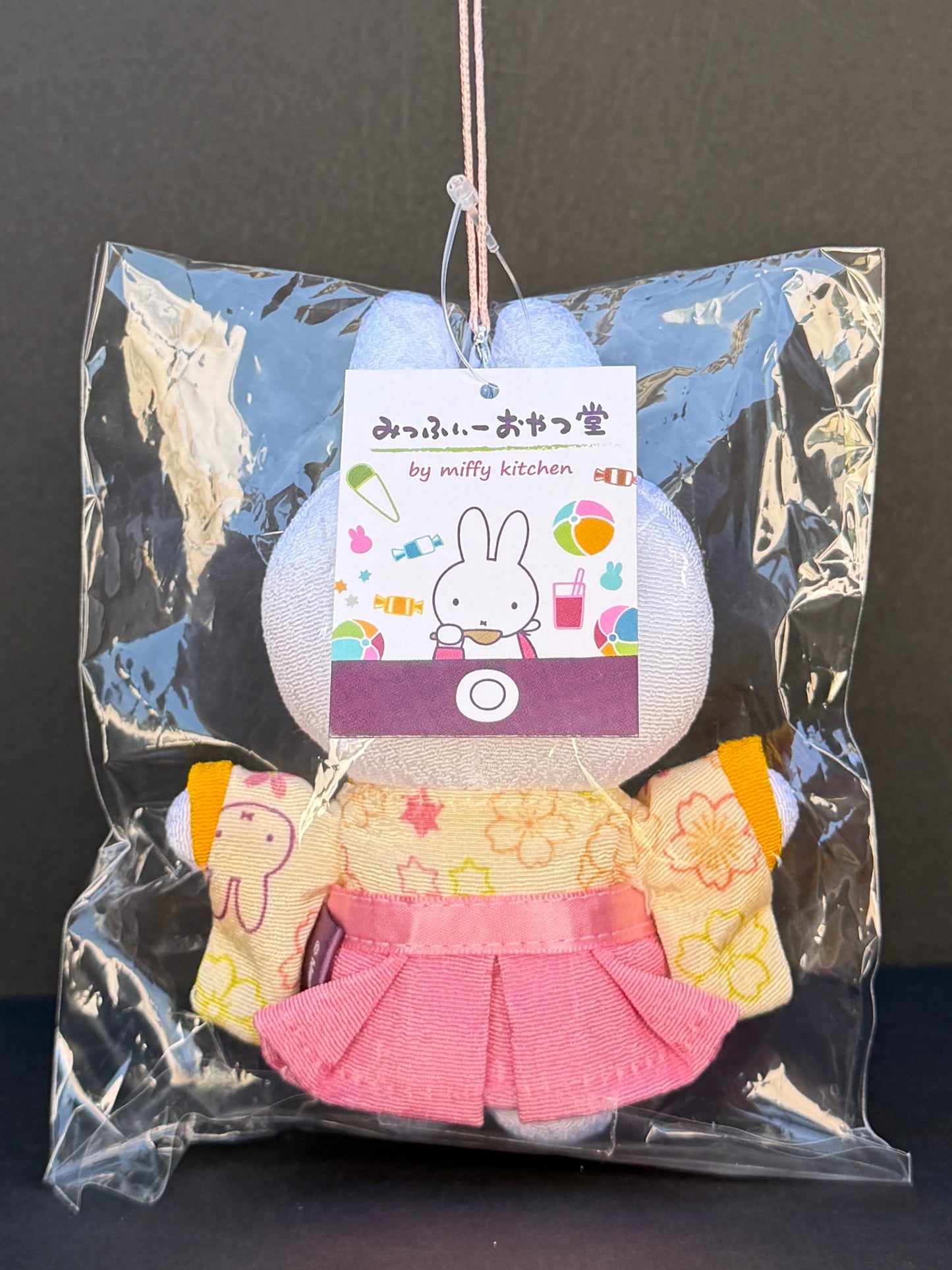 Miffy Kitchen - Kimono Hakama Mascot (Pink) - GION KYOTO Exclusive