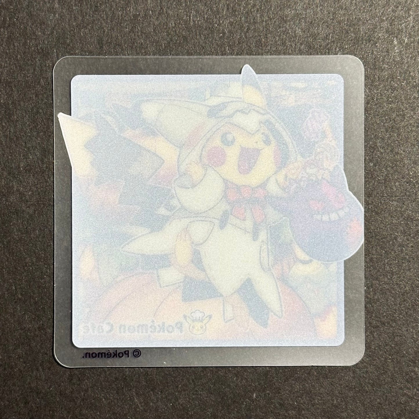 Pokémon Cafe - Halloween Festival Pikachu Clear Plastic Coaster