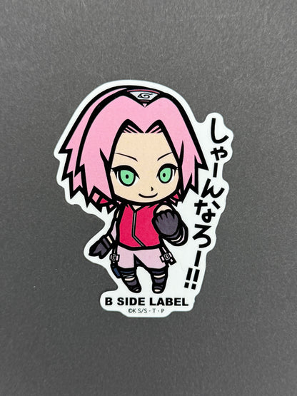 B-SIDE LABEL Collab Sticker - Naruto/Boruto - Sakura Haruno