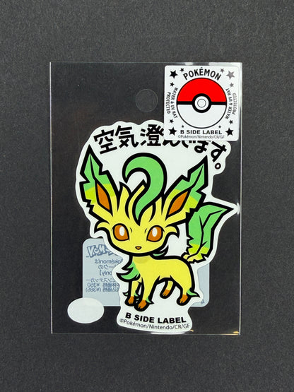 Pokémon - Leafeon - B-Side Label Collab Sticker