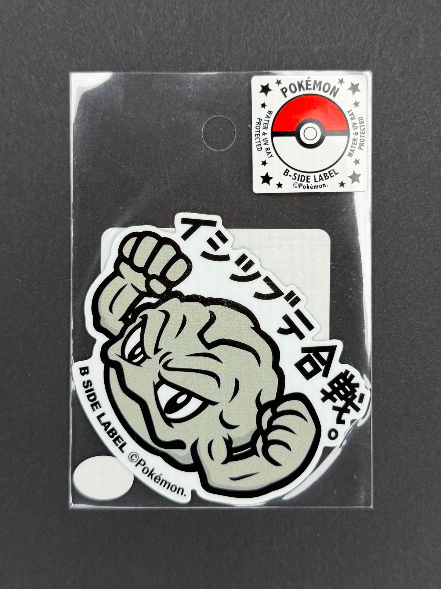 B-SIDE LABEL Collab Sticker - Pokémon - Geodude