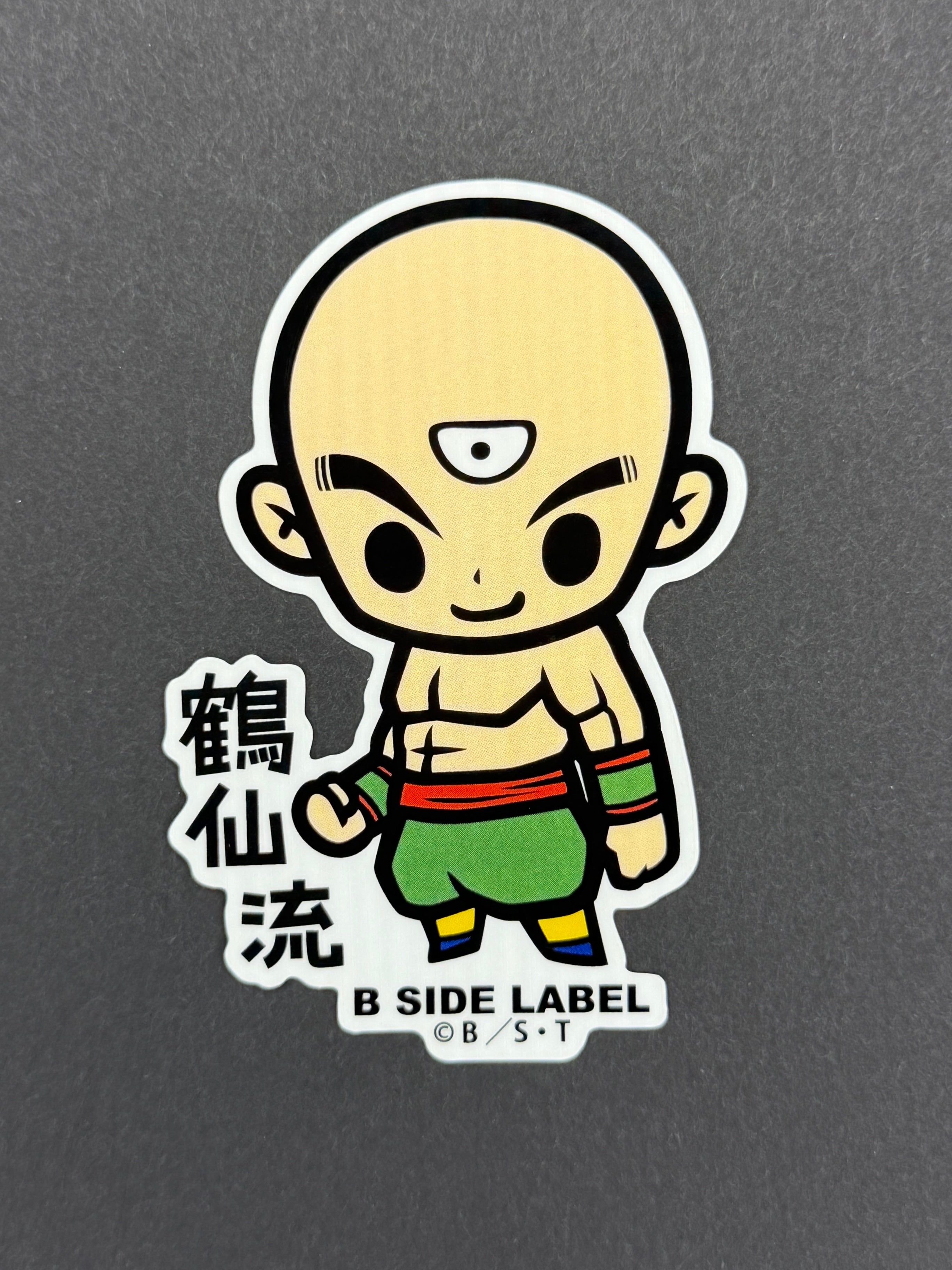 B-SIDE LABEL Collab Sticker - Dragonball - Tenshinhan – eye hunt Legends