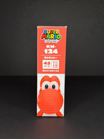 Super Mario Kumukumu Puzzle - Red Yoshi KM-124