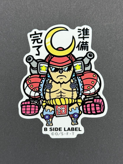 B-SIDE LABEL Collab Sticker - One Piece - Franky (Raid on Onigashima)