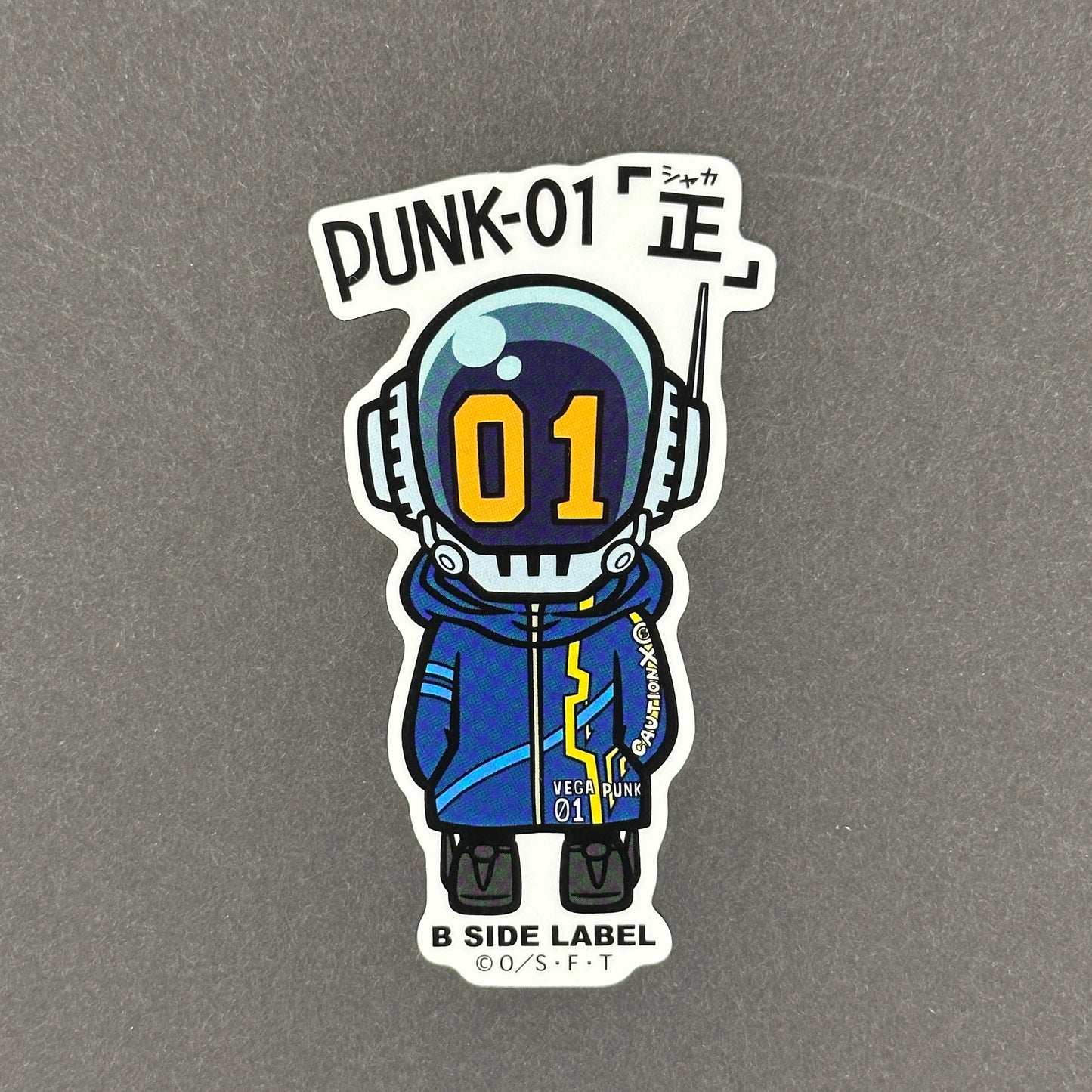 One Piece - PUNK-01 Shaka - B-Side Label Collab Sticker