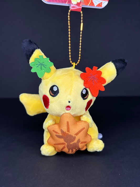Pikachu with Momiji Manju Plush - Pokémon Center Hiroshima Exclusive