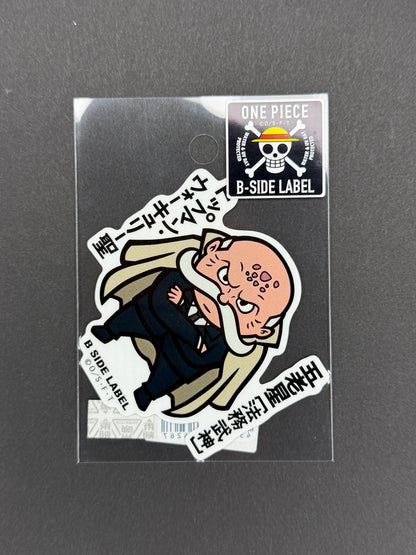 B-SIDE LABEL Collab Sticker - One Piece - St. Topman Warcury