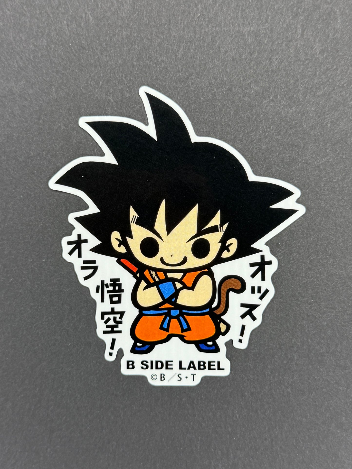 B-SIDE LABEL Collab Sticker - Dragonball - Son Goku