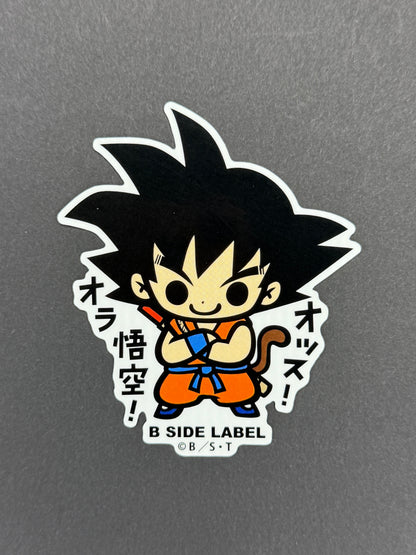 B-SIDE LABEL Collab Sticker - Dragonball - Son Goku