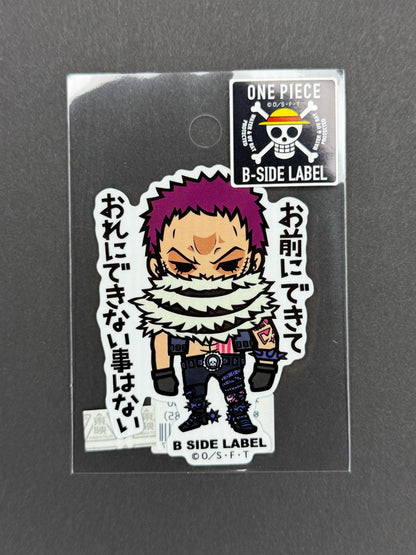 B-SIDE LABEL Collab Sticker - One Piece - Charlotte Katakuri