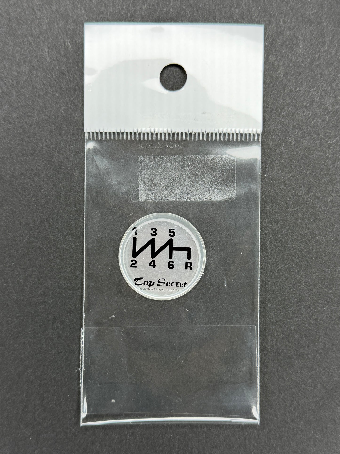 TOP SECRET Shift Pattern Sticker - 6-Speed