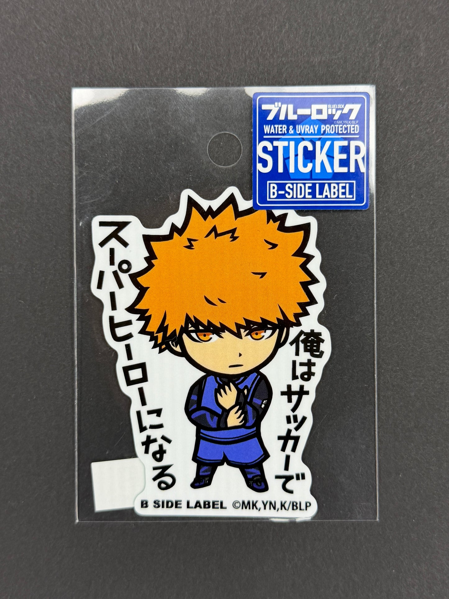 B-SIDE LABEL Collab Sticker - Blue Lock - Kunigami Rensuke