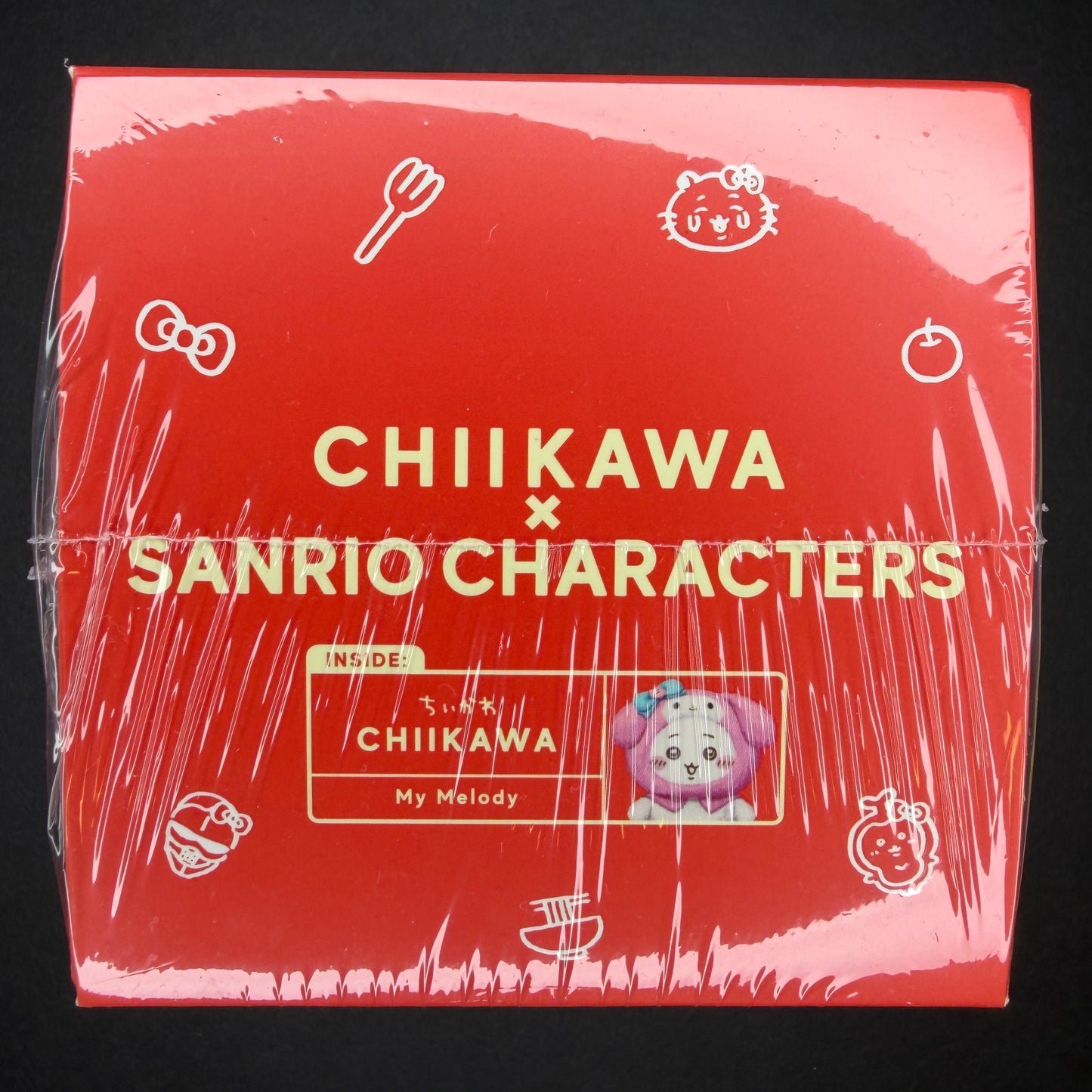Chiikawa x Sanrio Characters Kiramekko Collectible Plush - My Melody