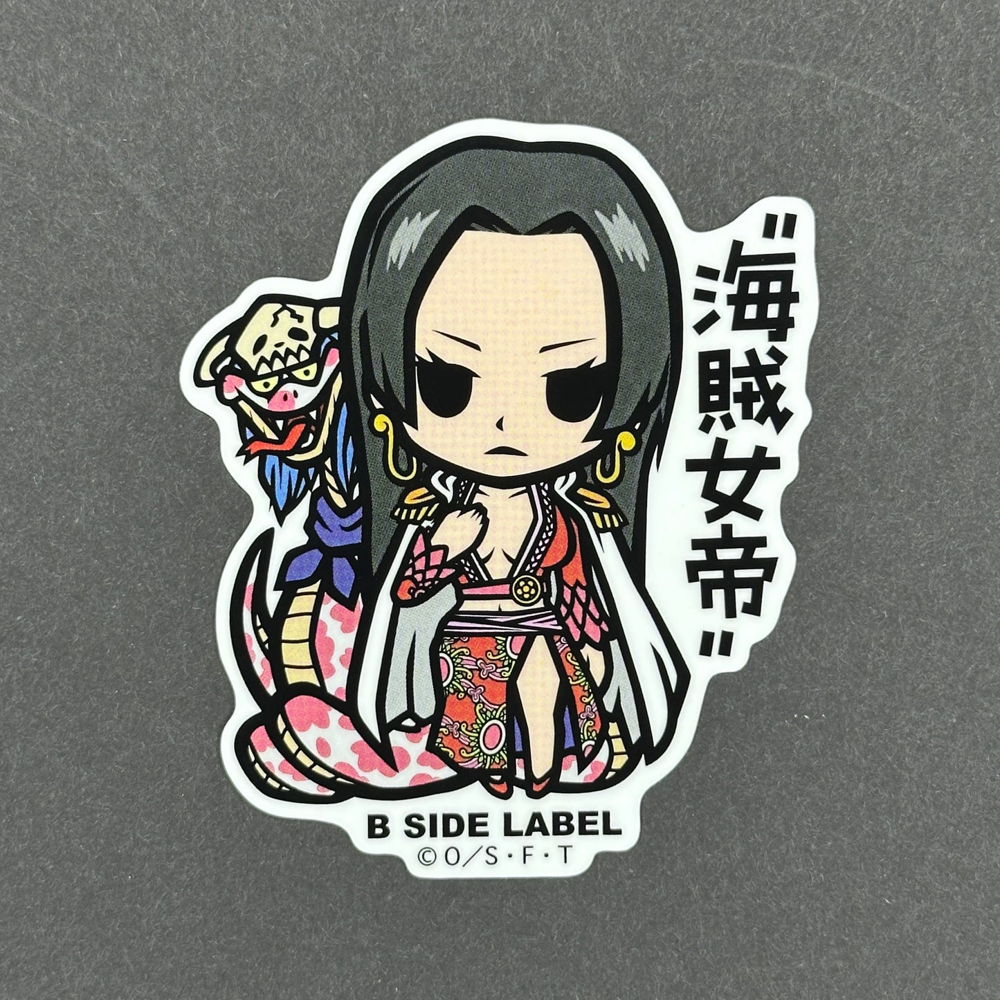 One Piece - Boa Hancock - B-Side Label Collab Sticker