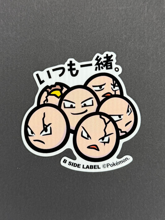 B-SIDE LABEL Collab Sticker - Pokémon - Exeggcute