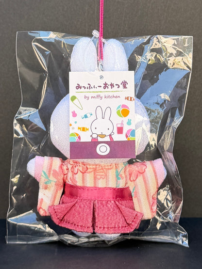 Miffy Kitchen - Kimono Hakama Mascot (Magenta) - GION KYOTO Exclusive