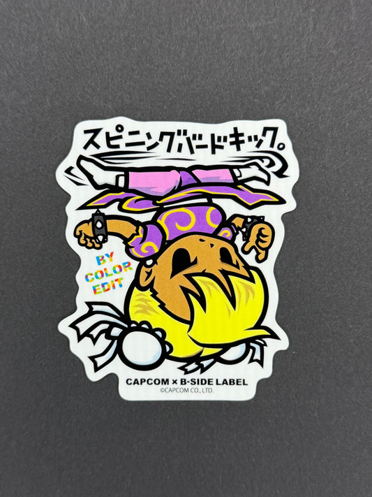 B-SIDE LABEL Collab Sticker - Capcom - Street Fighter - Chun Li (Color Edit Variant)