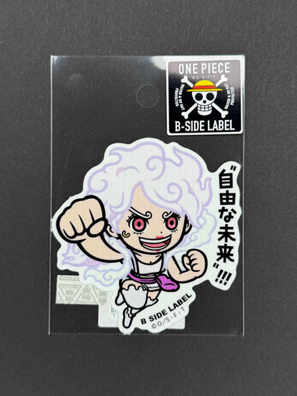 B-SIDE LABEL Collab Sticker - One Piece - Jewelry Bonney ("A Free Future!!!")