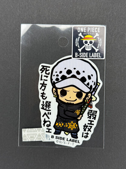 B-SIDE LABEL Collab Sticker - One Piece - Trafalgar Law (Punk Hazard)