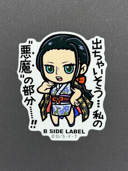 B-SIDE LABEL Collab Sticker - One Piece - Nico Robin (Raid on Onigashima)