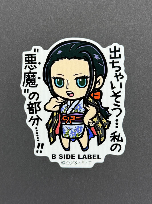 B-SIDE LABEL Collab Sticker - One Piece - Nico Robin (Raid on Onigashima)