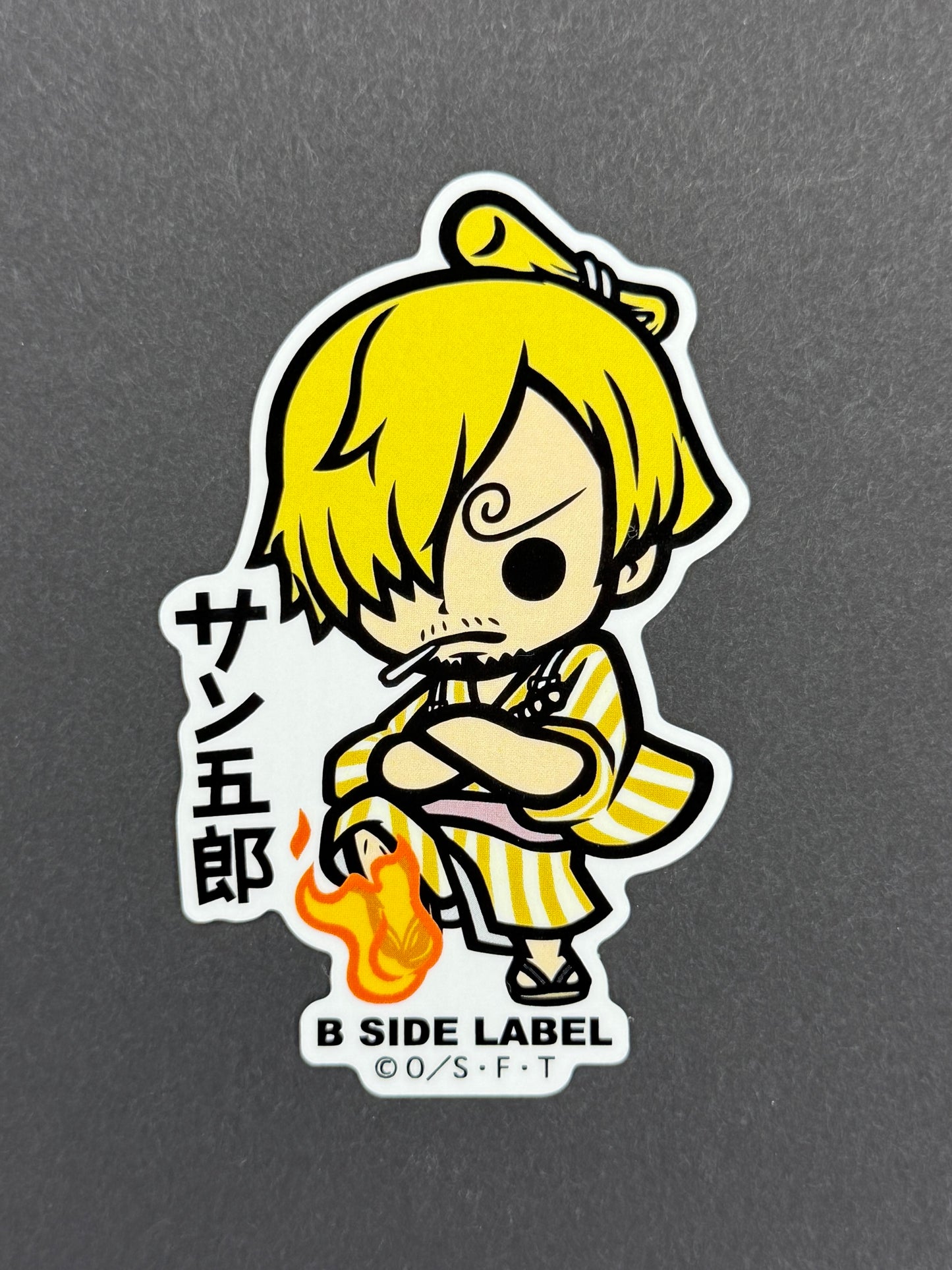 B-SIDE LABEL Collab Sticker - One Piece - Sangoro