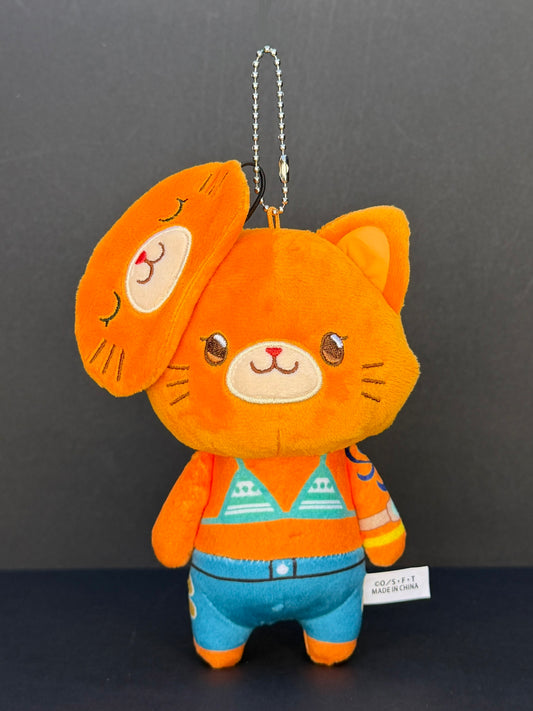 One Piece Mugiwara Store - One Piece with Cat Mascot Plush with Eye Mask - Nami
