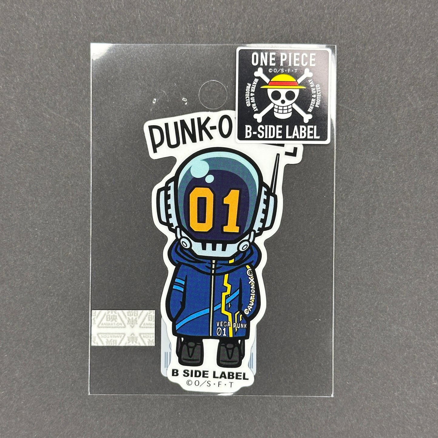 One Piece - PUNK-01 Shaka - B-Side Label Collab Sticker