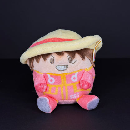 One Piece Mugitama (Straw-egg) Crew Plush - Luffy (Egghead)