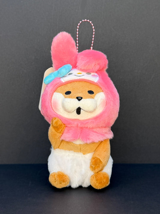 Cute Lie Otter x Sanrio Characters Mascot Plush - My Melody